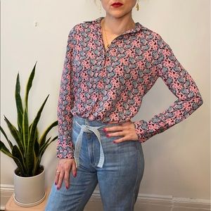 Banana Republic popover shirt, size petite xxs